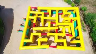 Inflatable Maze | Wild Rides Party Rentals