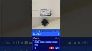 Fully Automatic School bell