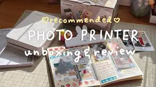 Canon Selphy QX20 Printer Unboxing + Test Print (My Recommended Photo Printer for Journaling) 🌈