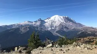 Hike to Dege Peak, Mount Rainier National Park, and Top of Huckleberry Creek Trail | October 2022