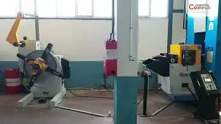 COILTECH | Decoiler Straightener Feeder System | Decoiler and Compact Type Feeder With Straightener