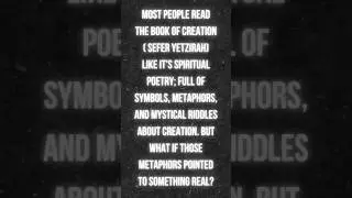 Kabbalah&rsquo;s Secret: How the Hebrew Letters Become Matter ~  #kabbalah #seferyetzirah #multiverse