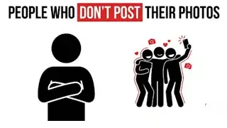 Psychology of People who don't post their photos on social media.
