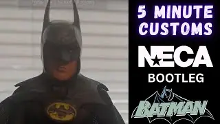 Fixing the Aliexpress NECA Bootleg Batman 1989 (Michael Keaton) Figure - 5 Minute Customs