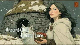 Mysterious Celtic Music & Winter Fantasy Ambience ~ Ancient Folklore & Peaceful Snowfall