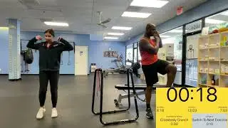 standing only Warm up