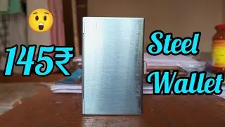 Steel Wallet Unboxing