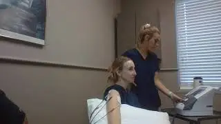 PT tech training Interferential ES set-up