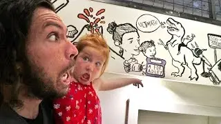 Ultimate Spacestation Makeover!! Adley and Jenny help share our story! (new tripod by Joby)