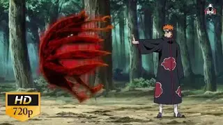 Utakata Vs Pain - Pain captura al 6 colas (sin espa&ntilde;ol)