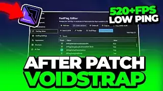 Secret VOIDSTRAP Settings AFTER PATCH in Roblox! 🤫 (FPS BOOST + LOW PING)