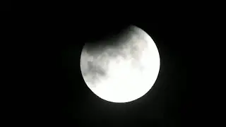 Chandra grahan 2019: Partial lunar eclipse lights up night sky in India