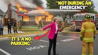 HOA Karen Tried Telling a Fire Truck Where to Park &mdash; During an Emergency