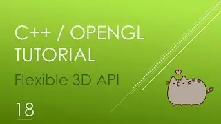 OpenGL/C++ 3D Tutorial 18 - Keyboard input for movement (Errors explained)