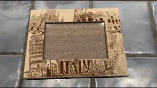 Italy Keepsake Frame Real Wood #frame #pictureframe #pictureframes
