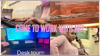 A DAY IN MY LIFE! | as a front desk receptionist