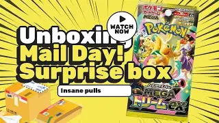 MAIL DAY 🔥 Opening Pokémon Mail + Sealed Booster Box (INSANE PULLS?)