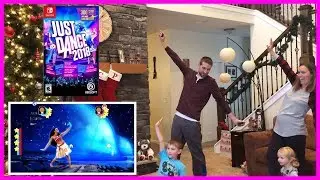 Nintendo Switch Just Dance 2018 Family Dance Battle Gameplay! Moana, Footloose, & More!