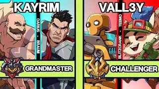 2XKO ▰ KAYRIM (Darius-Braum) vs VALL3Y (Blitzcrank-Teemo) ▰ 2XKO Pro Replays