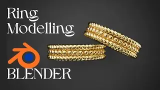 Blender Ring Tutorial | How to Model, Texture & Render a 3D Gold Ring