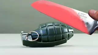 ASMR experiment on toys with hot knife (incredible result)
