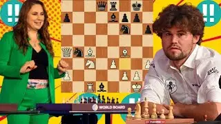 Marked Magnus Carlsen vs Judit Polgar 20