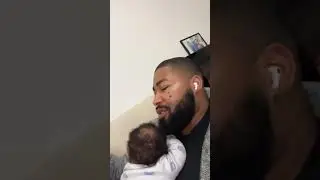 The chest does the trick #twindad #dad #father #parenting #twins #dadlife #dadgoals #fatherhood
