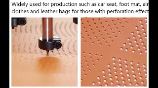 How is Richpeace punching & embroidery machine work to produce Automotive Interior Leatherware