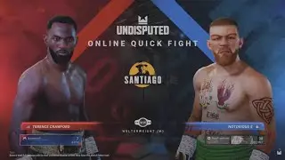 McGregor double ko's Terrence Crawford, Undisputed ps5
