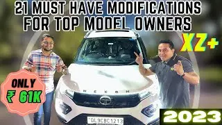 Top 21 Must Have For Tata Nexon 2023 Modification With Price | Skycar Delhi
