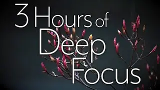 Deep Focus with Gentle Rain and Music / Restorative Sounds for Relaxation, Sleep, and Meditation