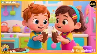 🎵 Make Ice Cream in the Freezer 🍦 | Fun Kitchen Song for Kids 🎶