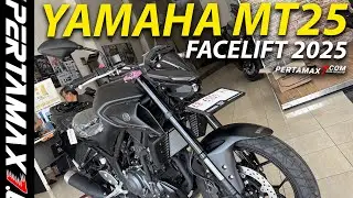 REVIEW Yamaha MT25 Facelift 2025 Hitam Harga Jogja Di Depan Pemilik Langsung Quick Shifter? #mt25
