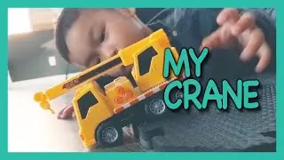 My favorite construction toy crane - Sunny Days Entertainment Mini Construction Vehicles 3 Pack