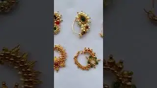 maharashtrian nath💕 #jewellery #nath #goldjewellery #earring #maharashtrian #goldornaments #gold