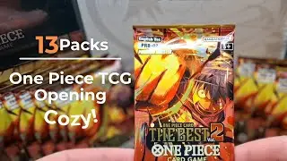 13 Packs - The Best Vol. 2 | Cozy One Piece TCG Opening