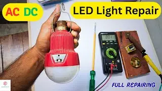Led Light repairing || AC/DC light || Inverter Led Bulb Repairing #reparing   #diyhomerepair