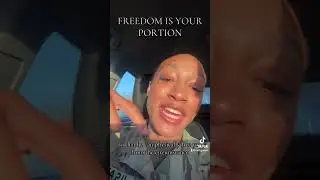 FREEDOM IS YOUR PORTION TODAY! #christian #jesuschrist