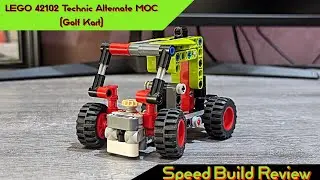 LEGO 42102 Technic Alternate MOC (Golf Kart) - LEGO MOC Speed Build Review