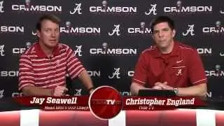 Coach Seawell Stops By the Crimson Tide Connection