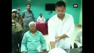 Lalu's son Tejaswi Yadav files his nomination