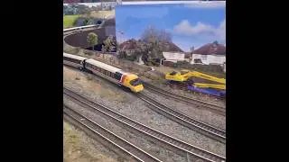 Model intercity APT ( class 370) at Crewe Heritage Centre #trainjourneys