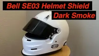Bell SE03 Helmet Shield - Dark Smoke for GP3, GTX3, HP3