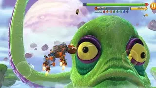 Mecha Dragon Mechamuncher Vs Giant Octopus OCTONI - HUNGRY DRAGON