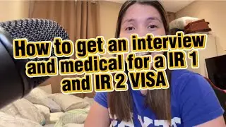 How to get an Interview and Medical for IR 1 and IR 2 Visa in Qatar.