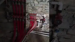Самый простой и дешёвый коллектор теплого пола