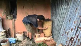 Rocket BioChar Stove (Part 1)