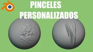 C&oacute;mo crear pinceles personalizados en Blender - Tutorial de texturas con alphas paso a paso