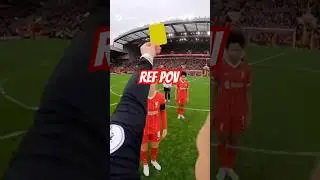 SENT HER OFF #pov #referee #ai #liverpool #football #soccer