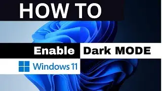 Как включить темный режим в Windows 11
